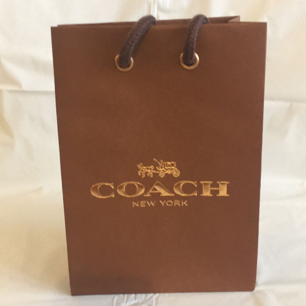 Coach Leather Bear Keychain NWT - Picture 8 of 8